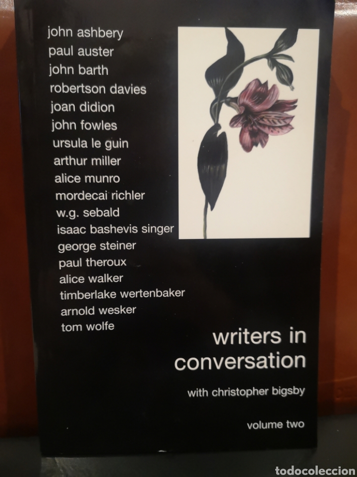 Libros de segunda mano: Writers in conversation. Christopher Bigsby. Volume 2. - Foto 1