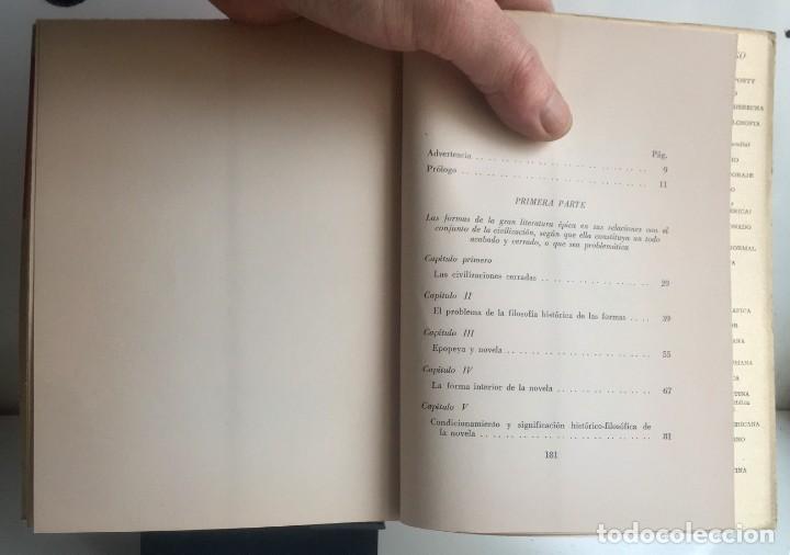 Libros de segunda mano: TEOR&Iacute;A DE LA NOVELA. Georg Luk&aacute;cs - Foto 7