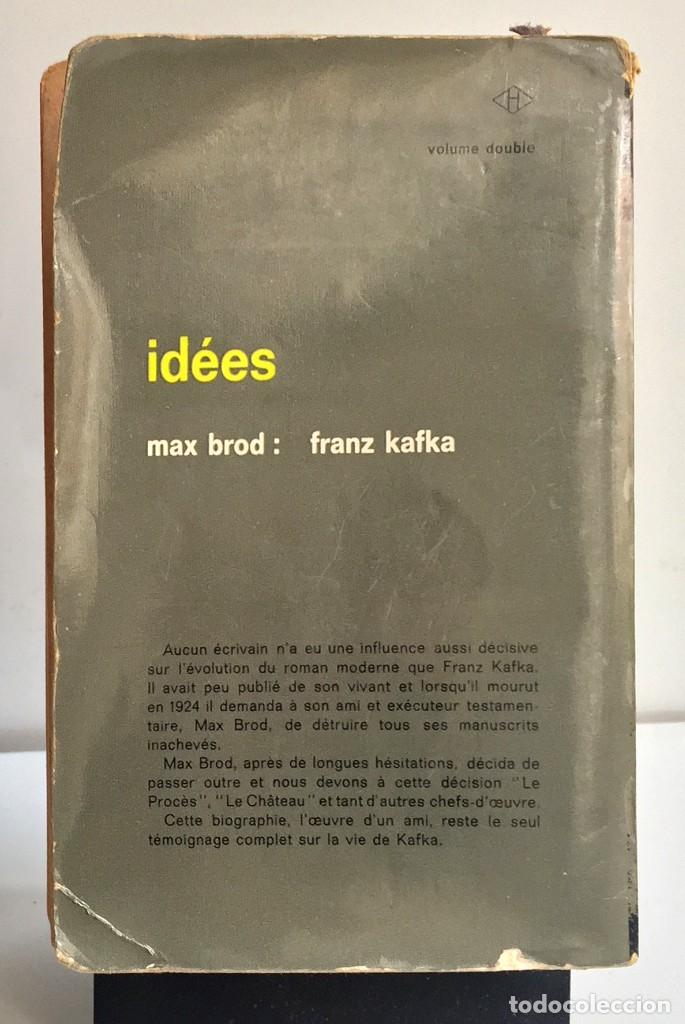 Libros de segunda mano: FRANZ KAFKA (fran&ccedil;ais). Max Brod - Foto 2