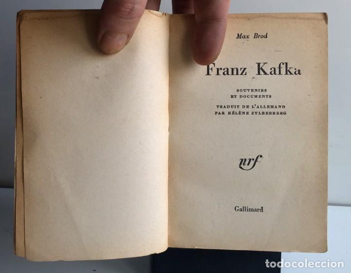Libros de segunda mano: FRANZ KAFKA (fran&ccedil;ais). Max Brod - Foto 4