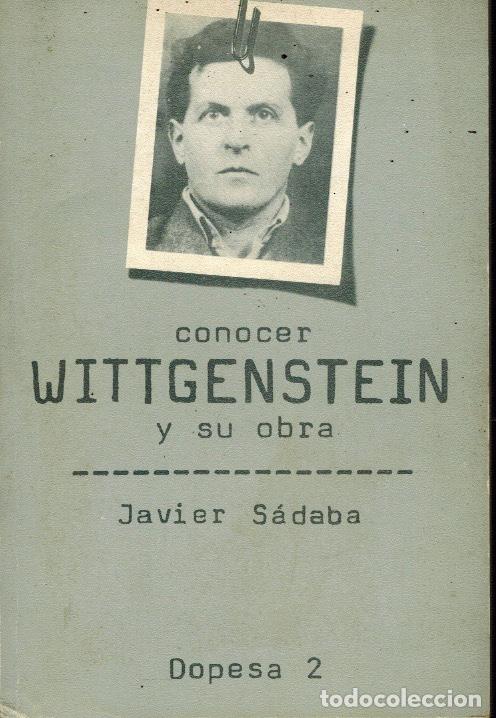 Libros de segunda mano: CONOCER WITTGENSTEIN Y SU OBRA - Foto 1
