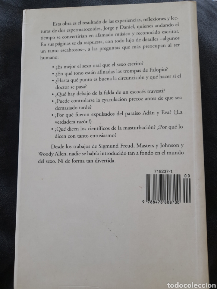 Libros de segunda mano: Confesiones de un espermatozoide. Jorge Maronna, Daniel Samper - Foto 2