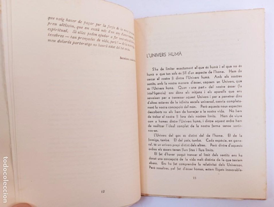 Libros de segunda mano: Antoni Ribera - Agonia de lhome - 1950 Dedicat&ograve;ria aut&ograve;grafa - Foto 4