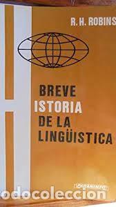 Libros de segunda mano: breve historia de la ling&uuml;&iacute;stica R H Robins - Foto 1
