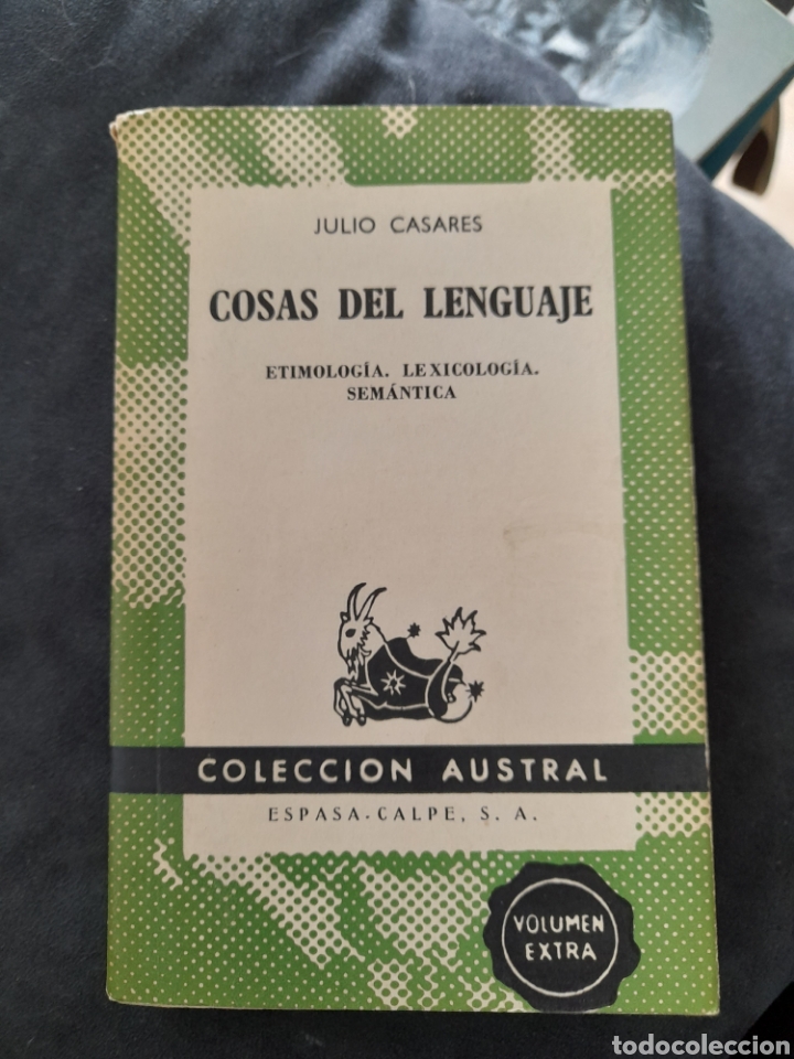 Libros de segunda mano: Cosas del lenguaje. Julio Casares - Foto 1