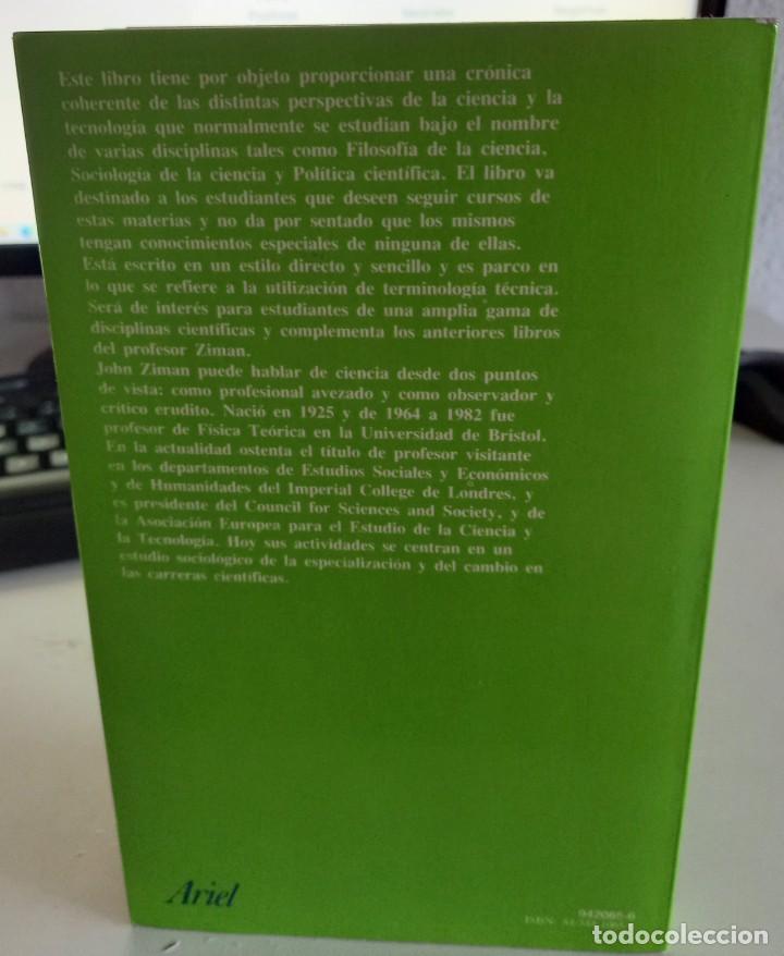 Libros de segunda mano: INTRODUCCI&Oacute;N AL ESTUDIO DE LAS CIENCIAS - ZIMAN, JOHN - Foto 2