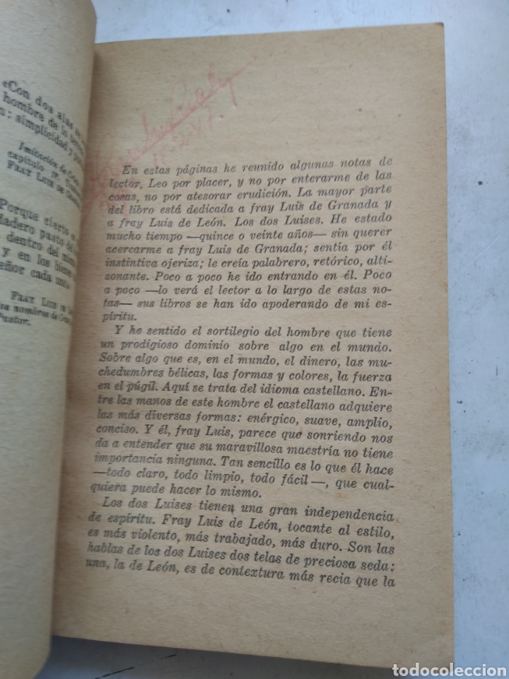 Libros de segunda mano: LOS DOS LUISES Y OTROS ENSAYOS/AZORIN/AUSTRAL - Foto 5