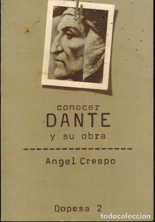Libros de segunda mano: CONOCER DANTE Y SU OBRA - Foto 1