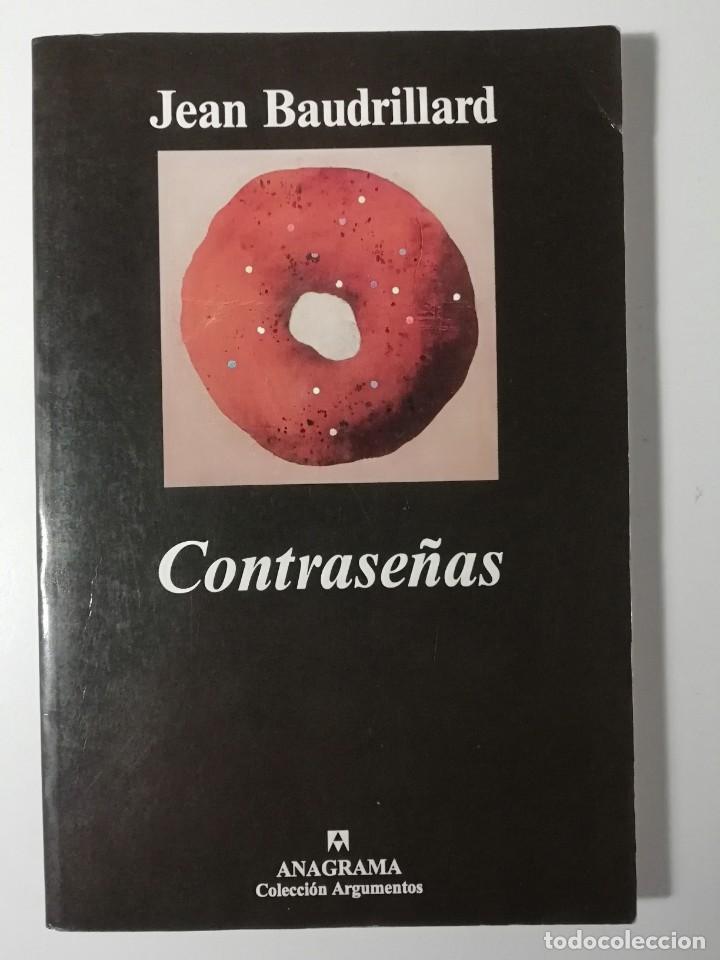 Libros de segunda mano: CONTRASE&Ntilde;AS - JEAN BAUDRILLARD - ED. ANAGRAMA 2002 - Foto 1