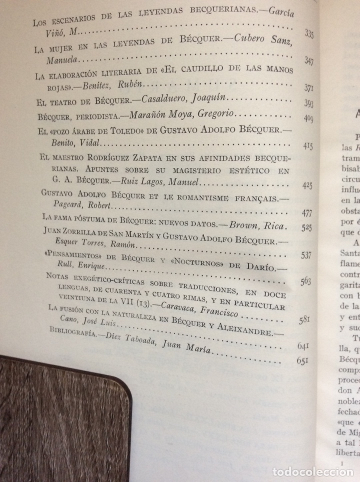 Libros de segunda mano: ESTUDIOS SOBRE GUSTAVO ADOLFO BECQUER. VVAA - Foto 3