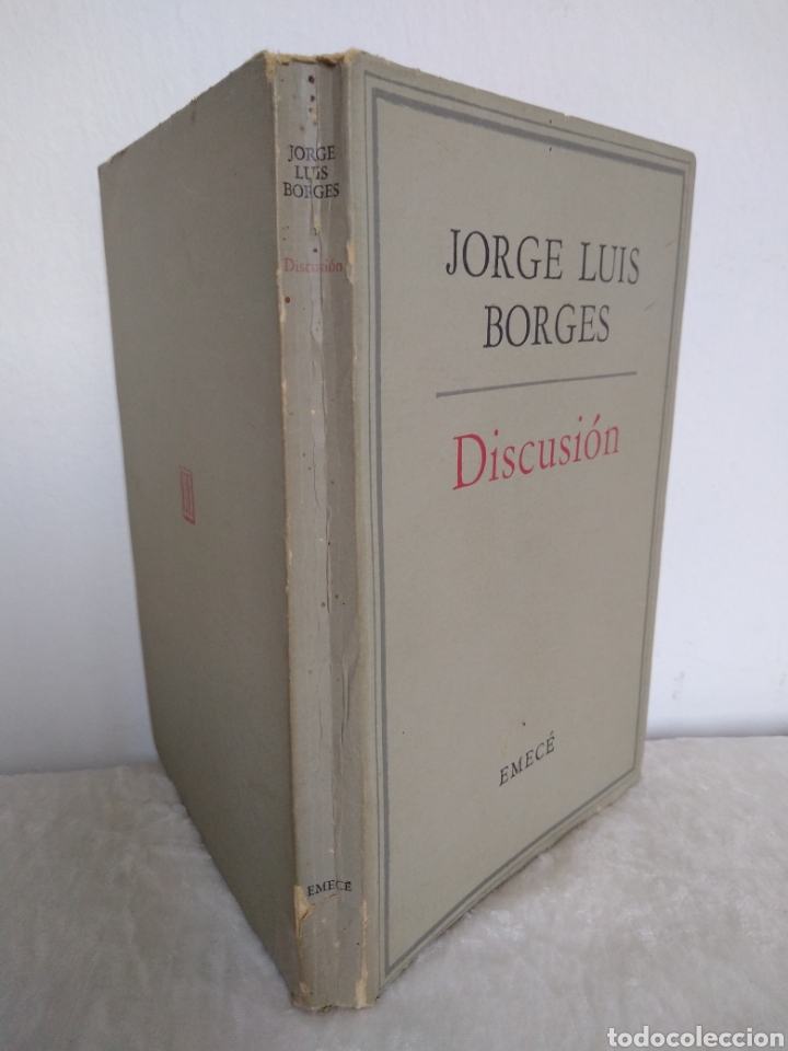 Libros de segunda mano: JORGE LUIS BORGES ,DISCUSI&Oacute;N, EMEC&Eacute; , 1966 - Foto 2