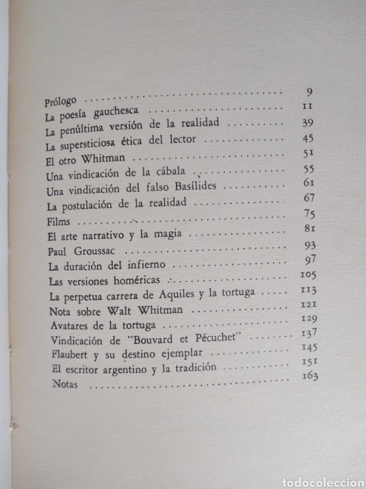 Libros de segunda mano: JORGE LUIS BORGES ,DISCUSI&Oacute;N, EMEC&Eacute; , 1966 - Foto 9