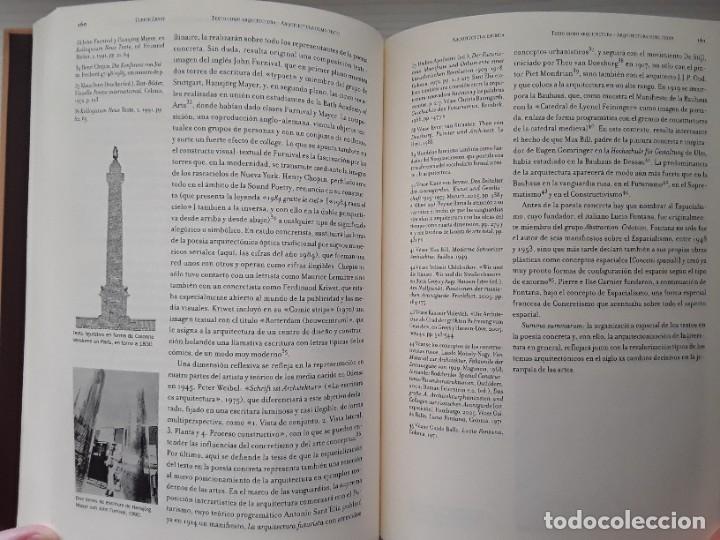 Libros de segunda mano: Arquitectura escrita. Juan Calatrava y Winfried Nerdinger. - Foto 2