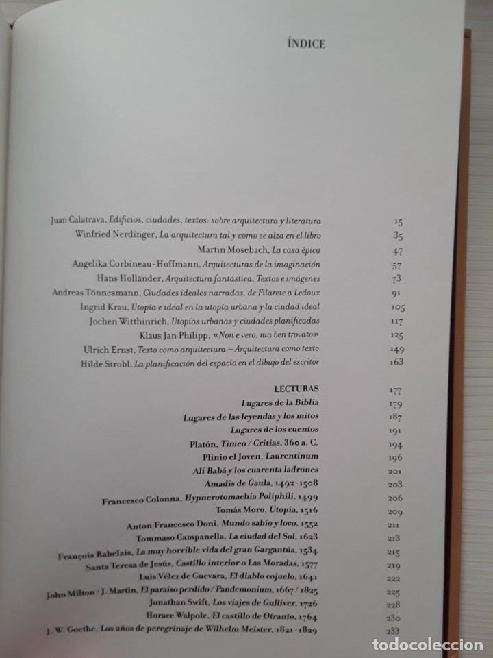 Libros de segunda mano: Arquitectura escrita. Juan Calatrava y Winfried Nerdinger. - Foto 4