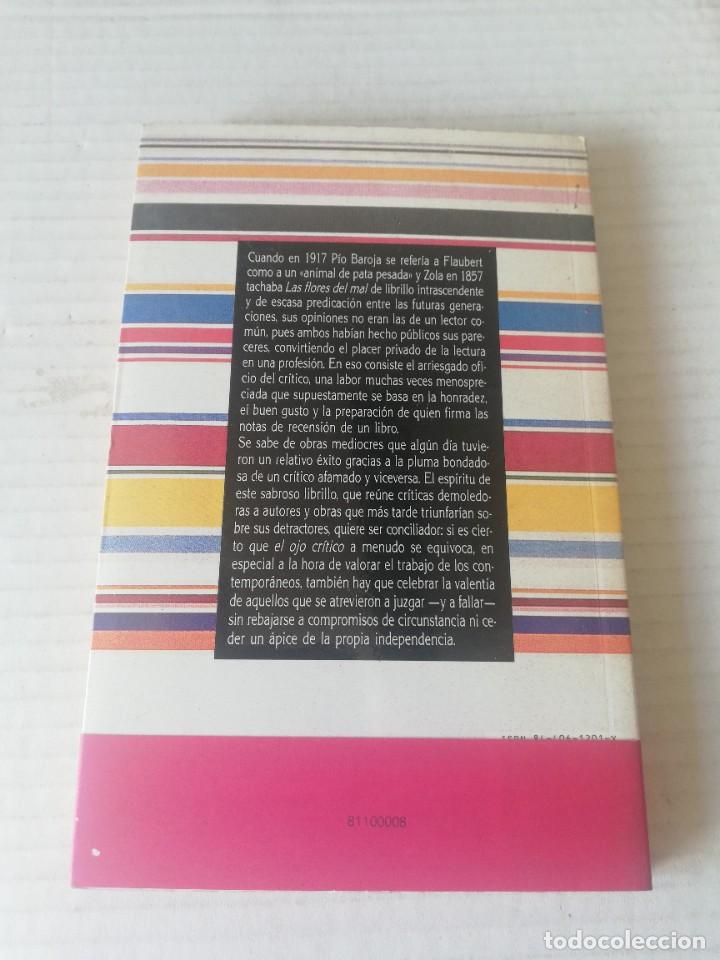 Libros de segunda mano: EL OJO CR&Iacute;TICO. EDICI&Oacute;N DE CONSTANTINO BERTOLO. Ediciones B., 1990 - Foto 2