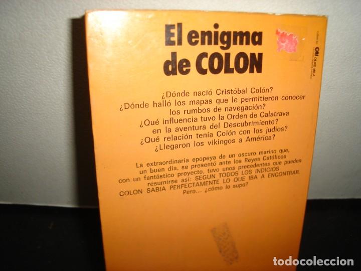 Libros de segunda mano: 17- EL ENIGMA DE COL&Oacute;N - P. DE FRUTOS - Foto 3