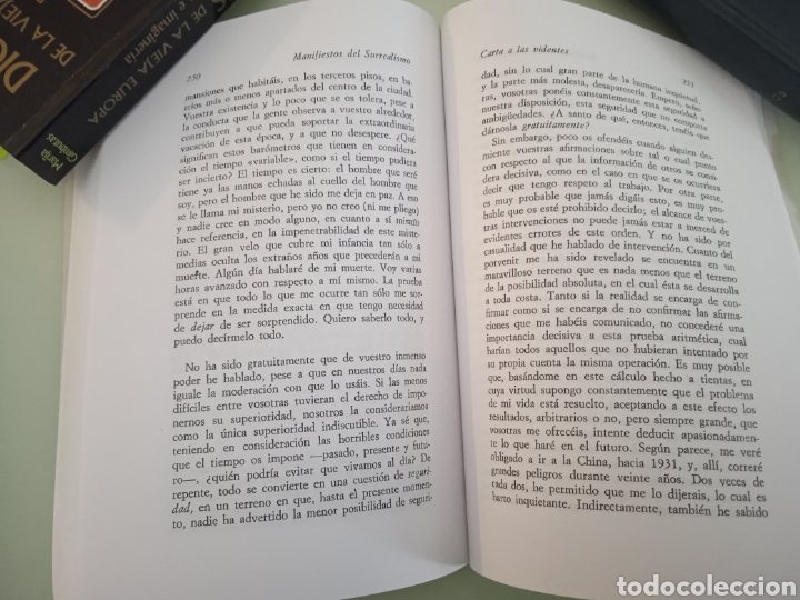 Libros de segunda mano: Manifiestos del Surrealismo. Andr&eacute; Breton. - Foto 8