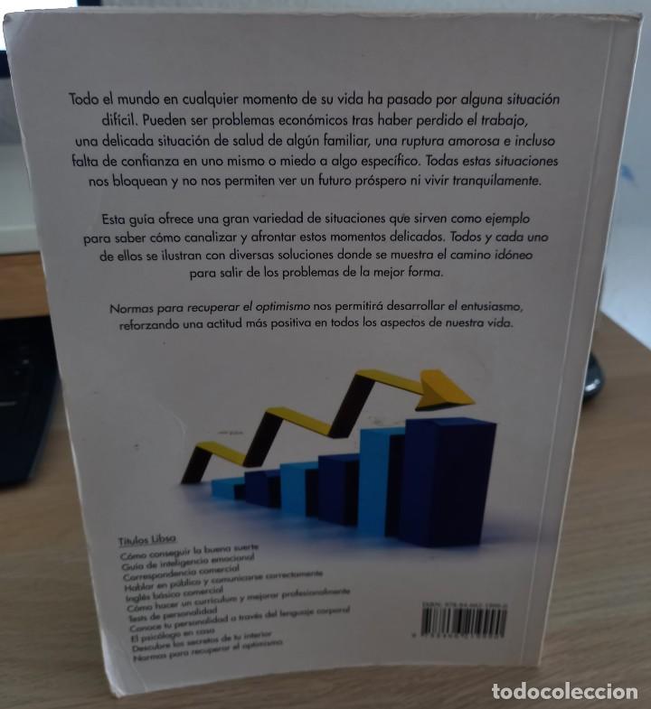 Libros de segunda mano: NORMAS PARA RECUPERAR EL OPTIMISMO - HADDOCK, AGNES - Foto 2