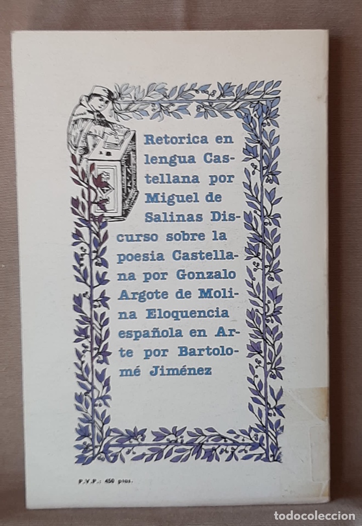 Libros de segunda mano: La ret&oacute;rica en Espa&ntilde;a. Elena Casas. - Foto 2
