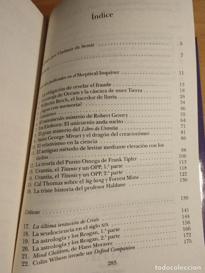 Libros de segunda mano: EXTRAVAGANCIAS Y DISPARATES (MARTIN GARDNER) - Foto 4