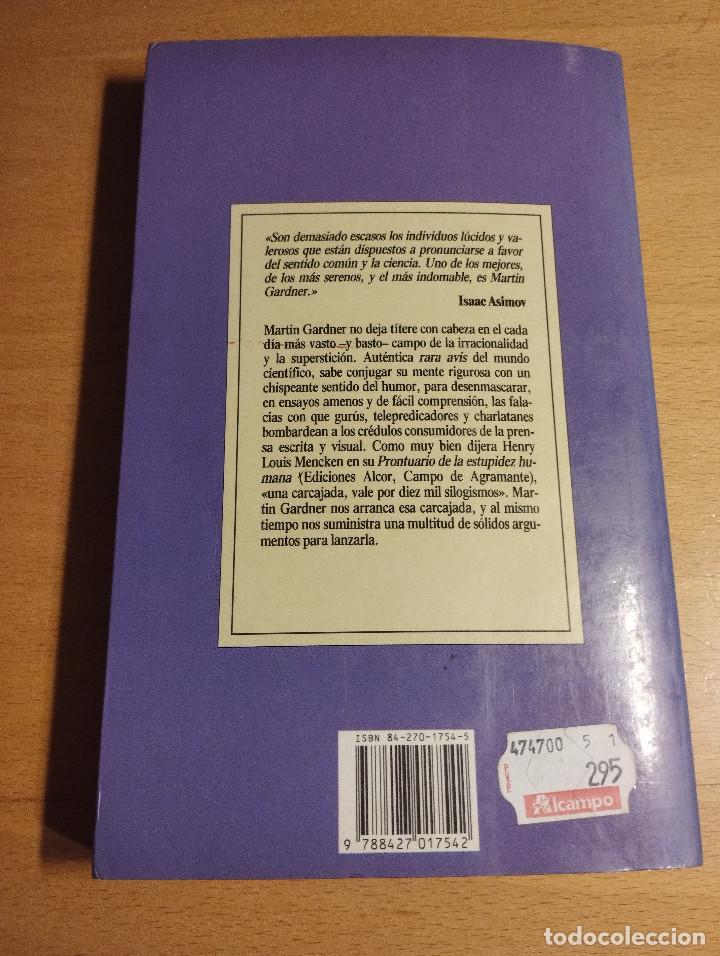 Libros de segunda mano: EXTRAVAGANCIAS Y DISPARATES (MARTIN GARDNER) - Foto 6