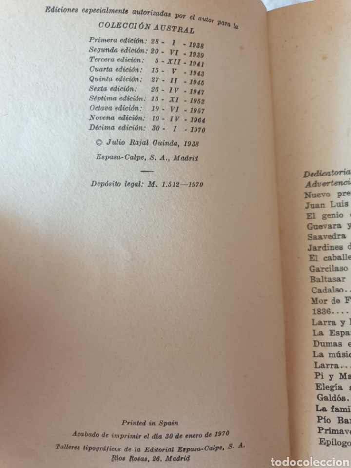 Libros de segunda mano: Lecturas espa&ntilde;olas. Azor&iacute;n. Espa&ntilde;a Calp&eacute; - Foto 4