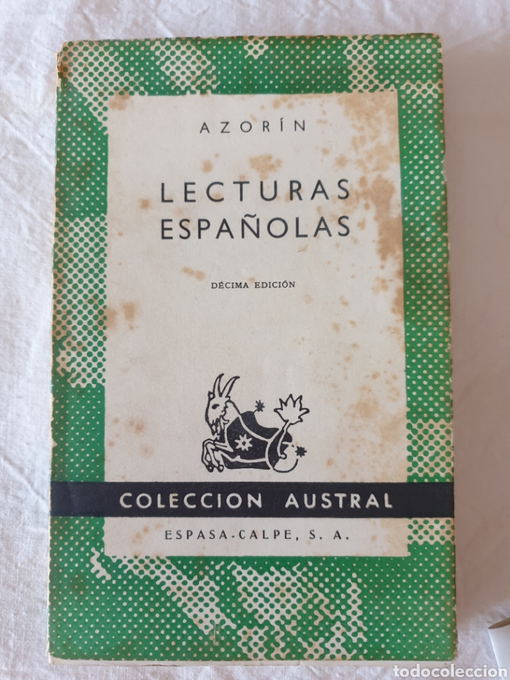 Libros de segunda mano: Lecturas espa&ntilde;olas. Azor&iacute;n. Espa&ntilde;a Calp&eacute; - Foto 1