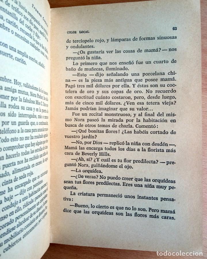 Libros de segunda mano: Color local, de Truman Capote. - Foto 4