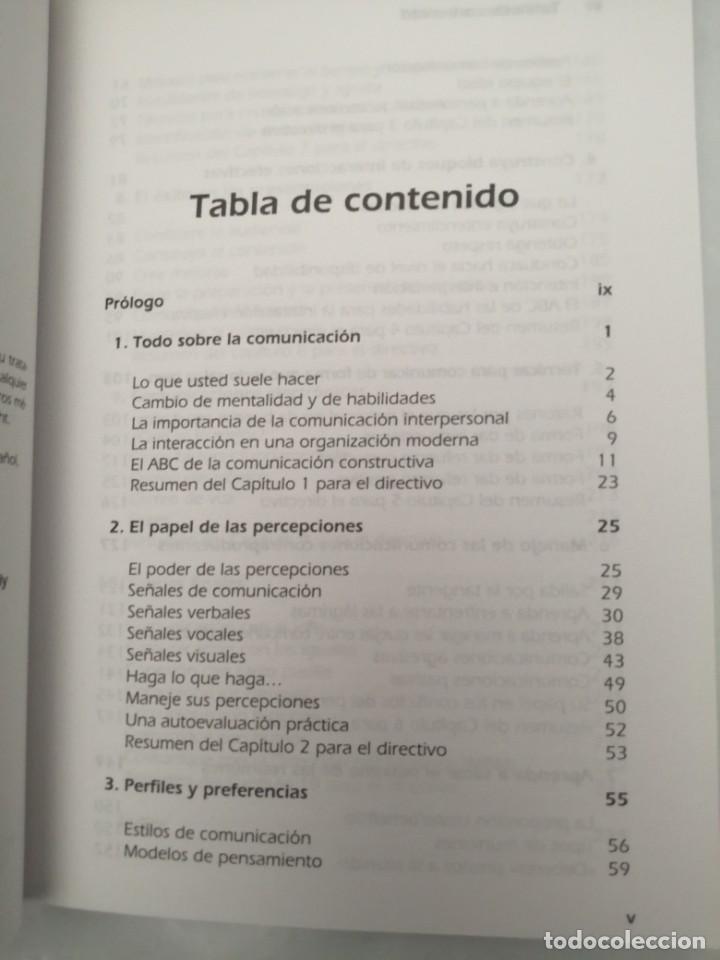 Libros de segunda mano: SEA UN COMUNICADOR EXCELENTE - Foto 3