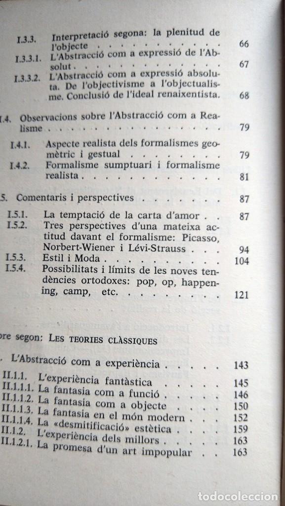 Libros de segunda mano: TEORIA DE LA SENSIBILITAT - XAVIER RUBERT DE VENTOS - Foto 3