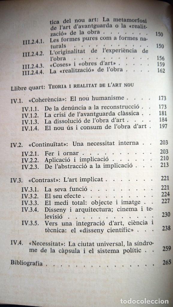 Libros de segunda mano: TEORIA DE LA SENSIBILITAT - XAVIER RUBERT DE VENTOS - Foto 6
