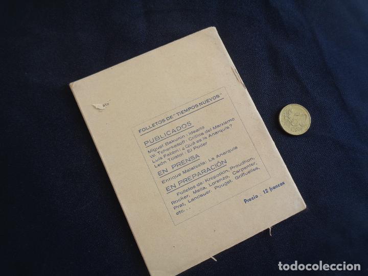 Libros de segunda mano: EL PODER, LE&Oacute;N TOLSTOI. FOLLETOS DE TIEMPOS NUEVOS. CNT - AIT - Foto 3