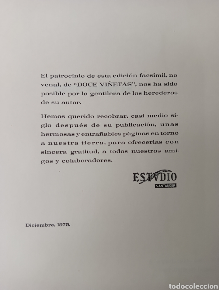 Libros de segunda mano: V&iacute;ctor de la Serna - 12 Vi&ntilde;etas - Facs&iacute;mil 1976 - Foto 3
