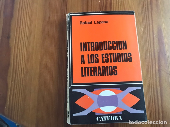Libros de segunda mano: Introducci&oacute;n a los estudios literarios. Rafael La Pesa. C&aacute;tedra - Foto 1