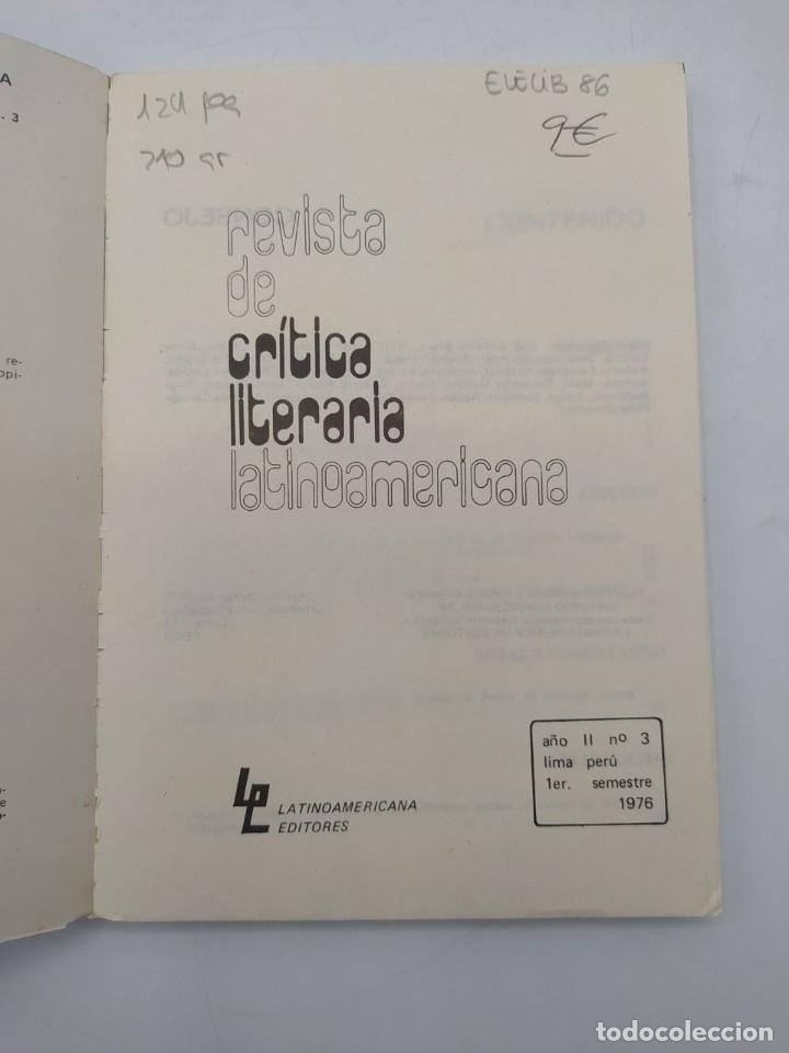 Revista De Critica Literaria Latinoamericana