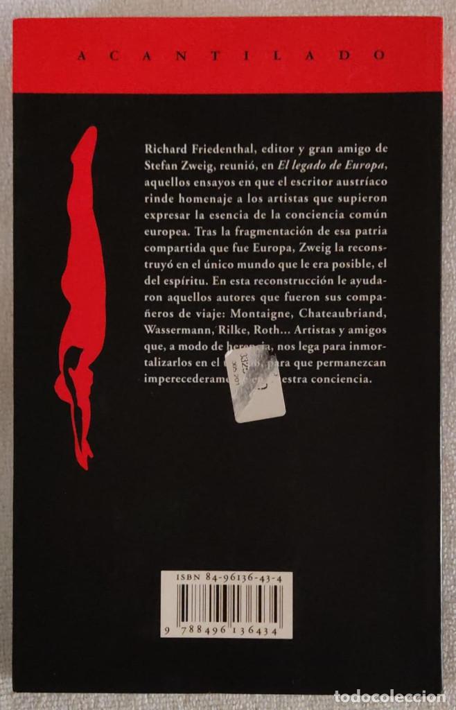 Libros de segunda mano: EL LEGADO DE EUROPA. - Foto 2