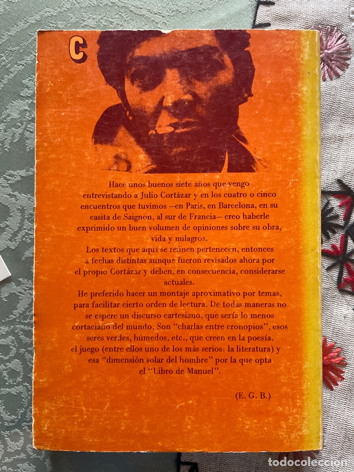 Libros de segunda mano: conversaciones con julio cort&aacute;zar - Foto 2