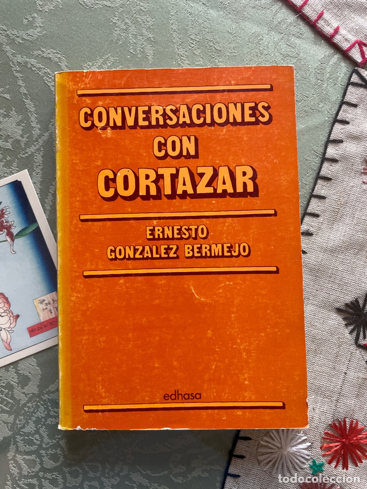Libros de segunda mano: conversaciones con julio cort&aacute;zar - Foto 1