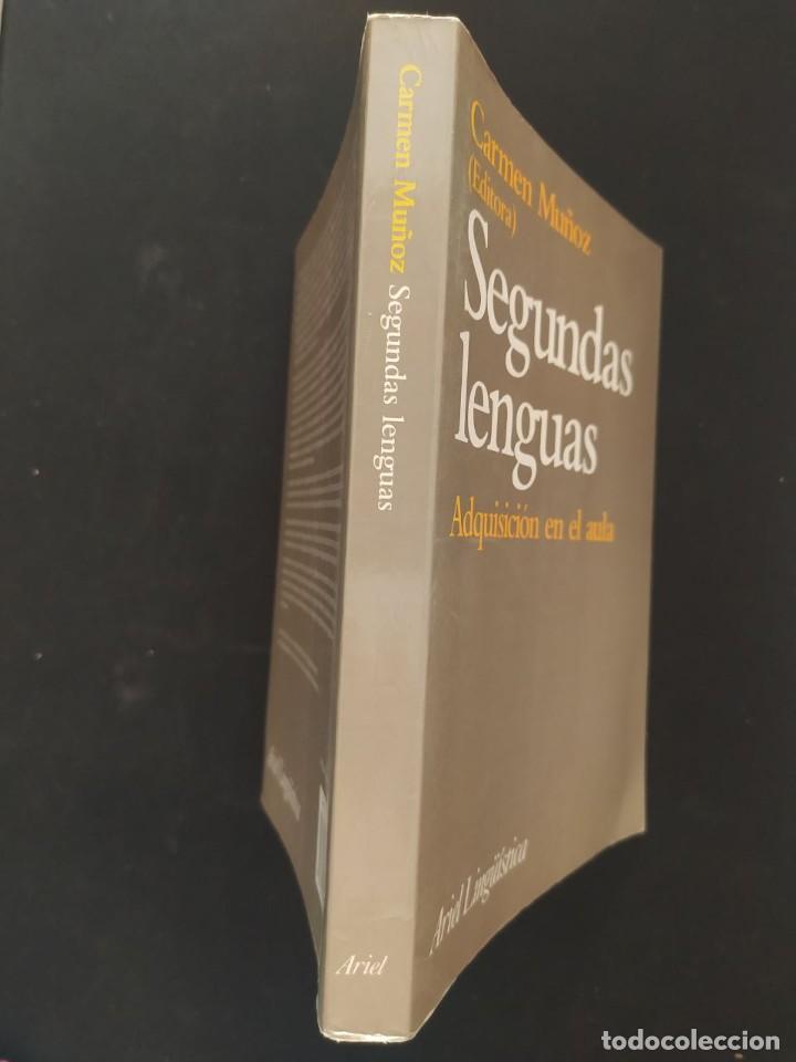 Libros de segunda mano: SEGUNDAS LENGUAS. CARMEN MU&Ntilde;OZ. ED. ARIEL. 2000. - Foto 4