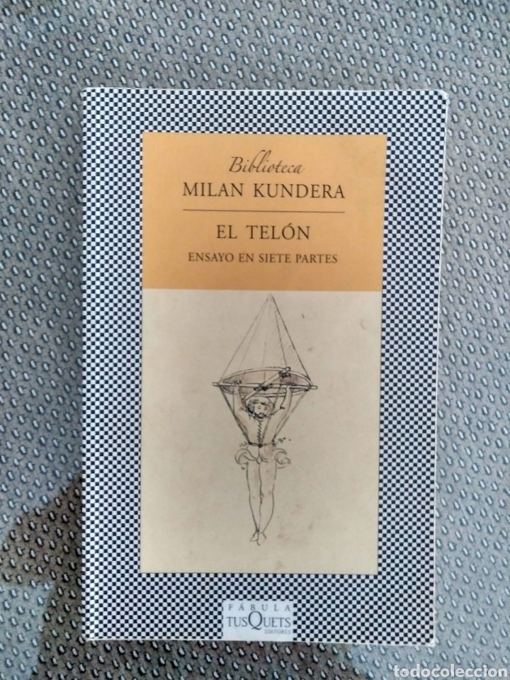 Libros de segunda mano: El tel&oacute;n. Ensayo en siete partes / Milan Kundera - Foto 1