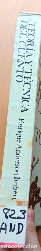 Libros de segunda mano: Teor&iacute;a y T&eacute;cnica del Cuento, de Enrique Anderson Imbert. - Foto 2