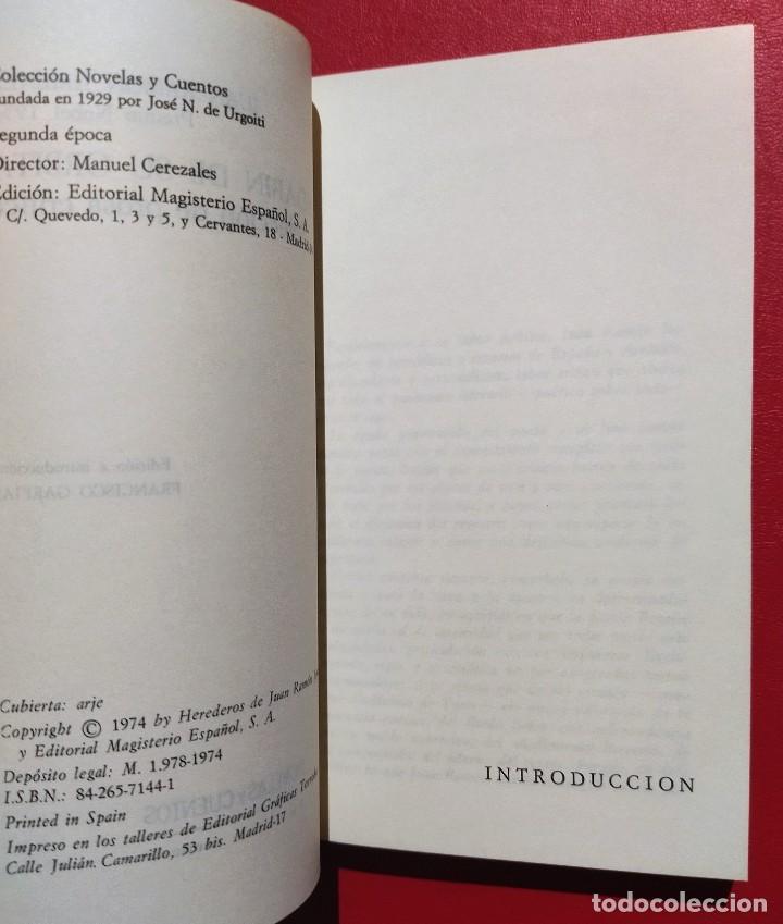 Libros de segunda mano: El Andar&iacute;n de su &Oacute;rbita. Juan Ram&oacute;n Jim&eacute;nez. 1974. - Foto 5
