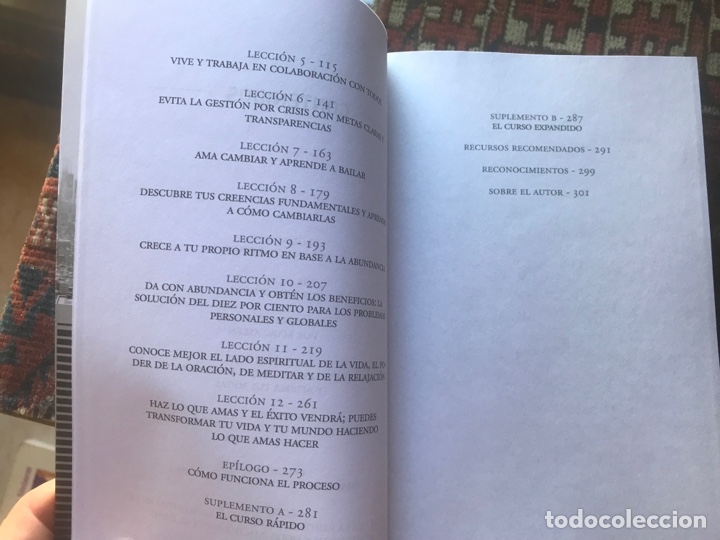 Libros de segunda mano: El curso del &eacute;xito . Marc Allen. M&aacute;xima potencia. Como nuevo - Foto 5