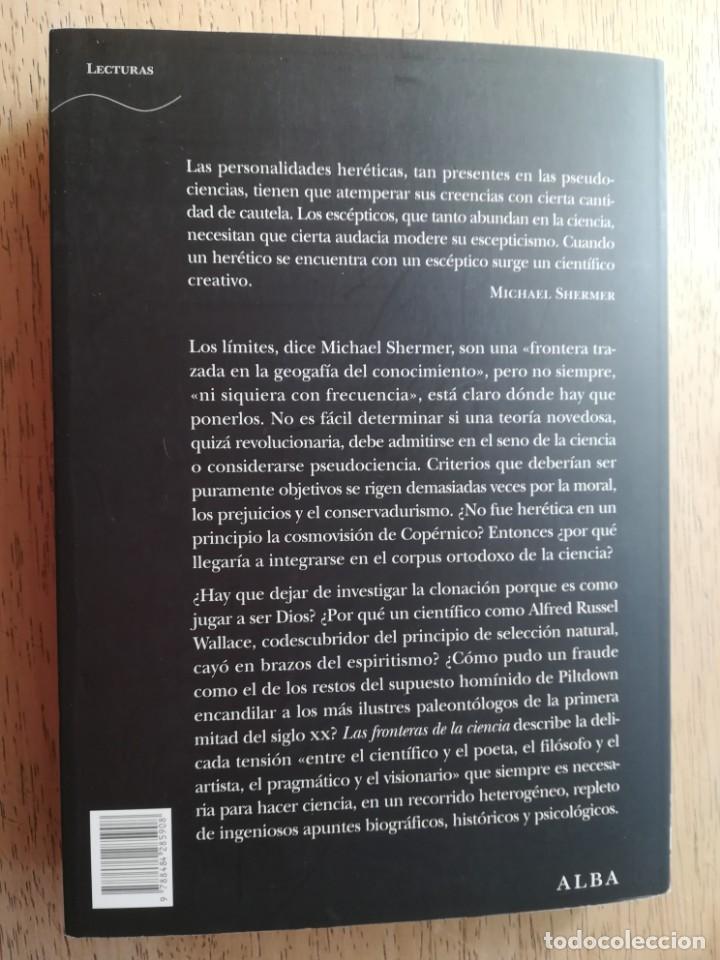 Libros de segunda mano: Las fronteras de la ciencia. Michael Shermer - Foto 2