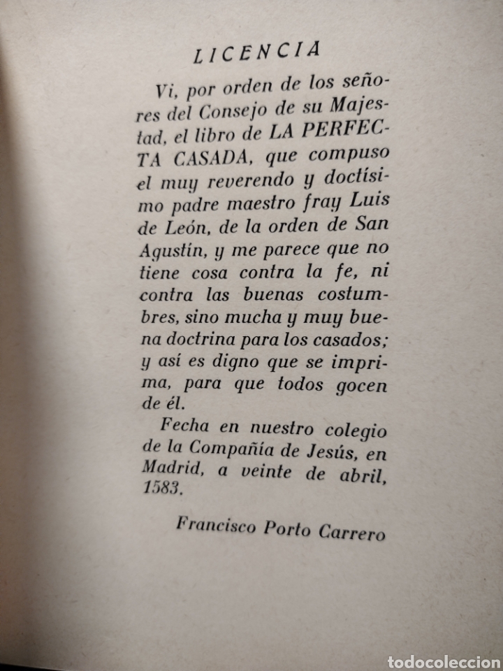 Libros de segunda mano: La perfecta casada, Fray Luis de Le&oacute;n - Foto 11