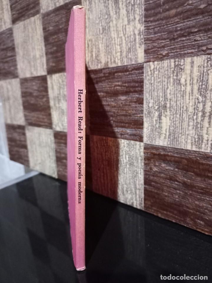 Libros de segunda mano: Herbert Read - Forma y Poes&iacute;a Moderna - 1956 - Foto 2