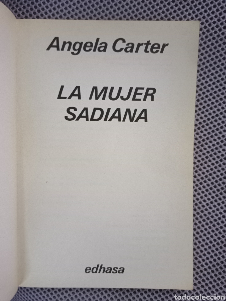Libros de segunda mano: La mujer sadiana Carter, Angela. EDHASA, 1981 - Foto 4