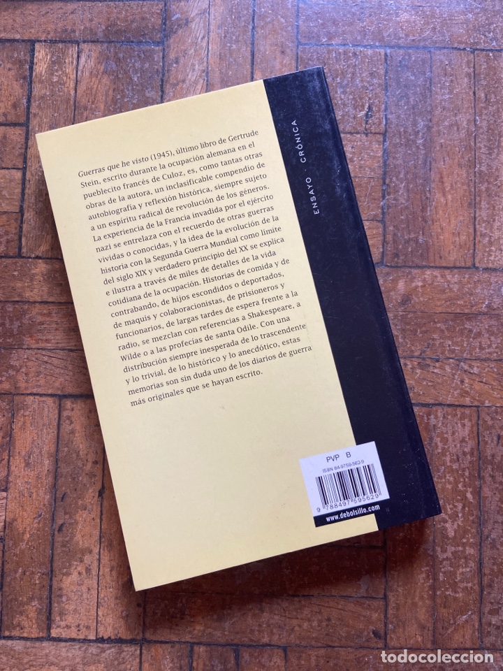 Libros de segunda mano: Guerras que he visto - Gertrude Stein - DeBolsillo (2003) - Foto 5
