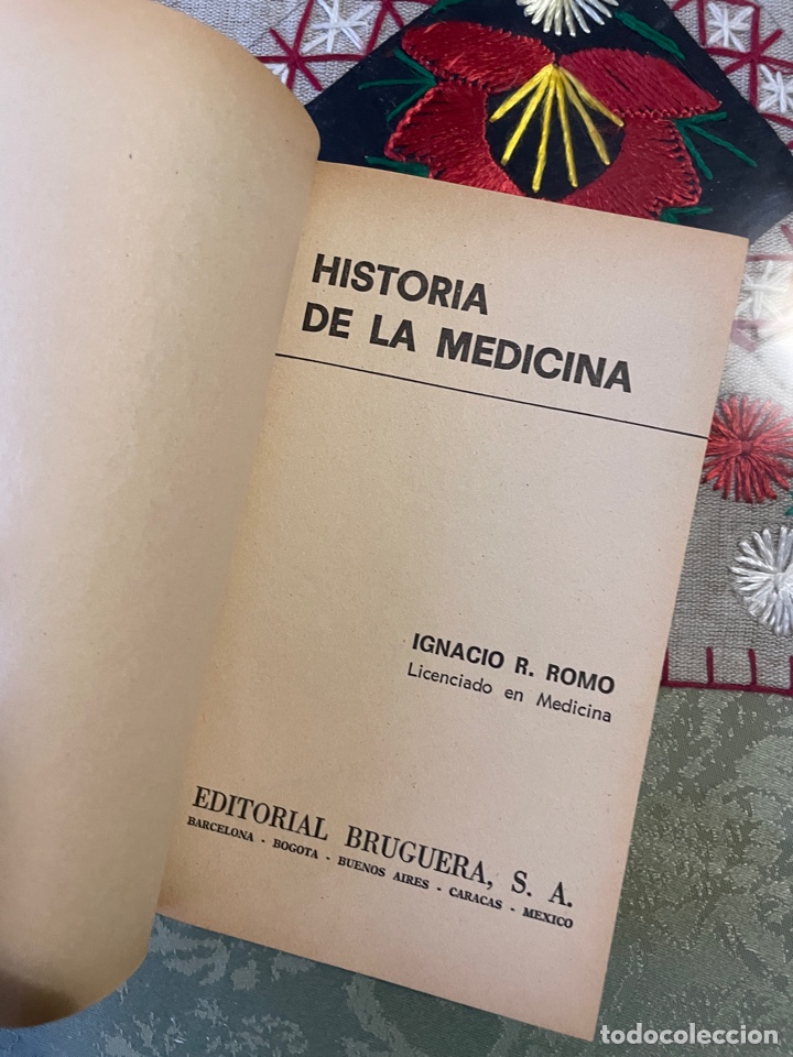 Libros de segunda mano: Historia de la medicina (Ignacio Roger Romo) - Foto 2