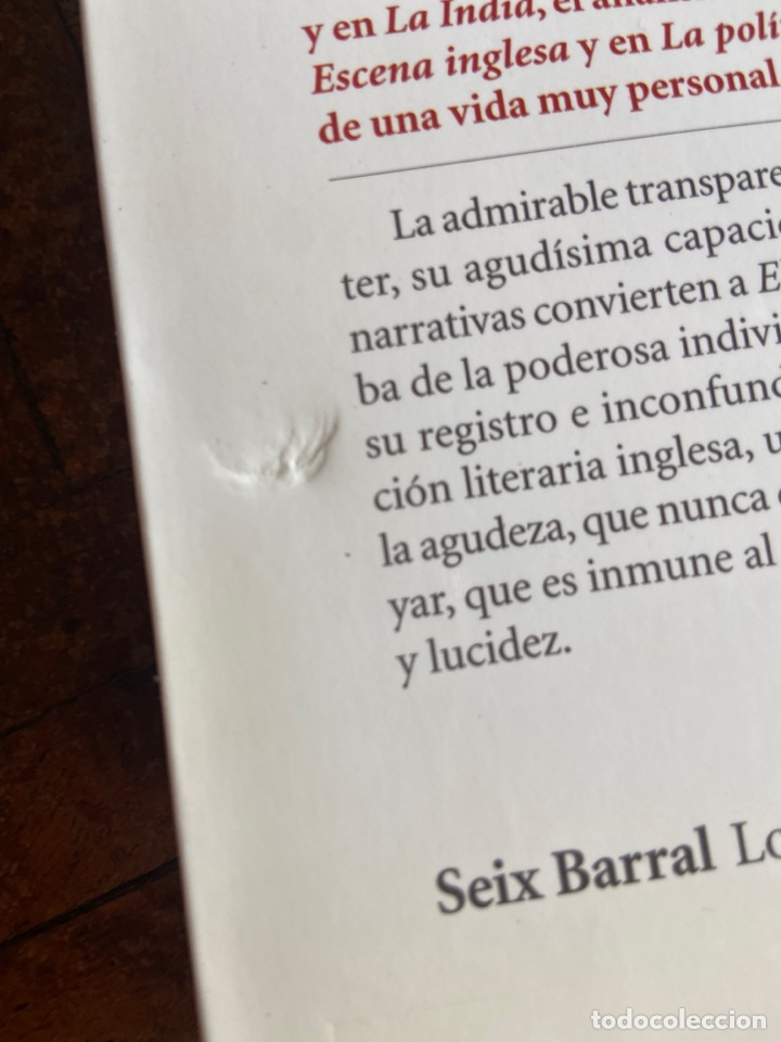 Libros de segunda mano: El libro del Pr&iacute;ncipe - E.M. Forster - Seix Barral (1999) - Foto 6